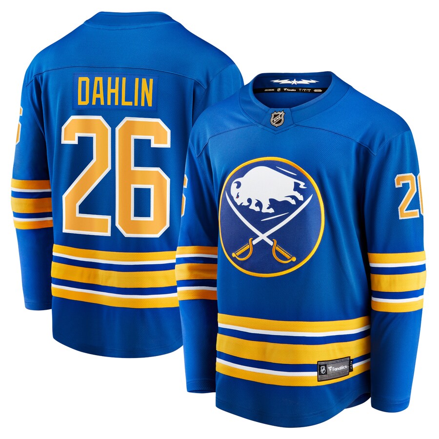 Men's Buffalo Sabres Rasmus Dahlin Fanatics Branded Royal Home Premier Breakaway Player Jersey