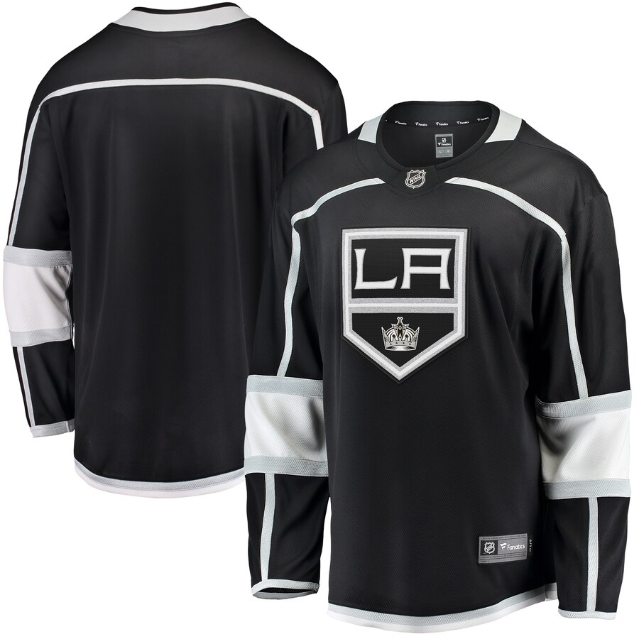 Men's Los Angeles Kings Fanatics Branded Black 2020/21 Home Breakaway Jersey
