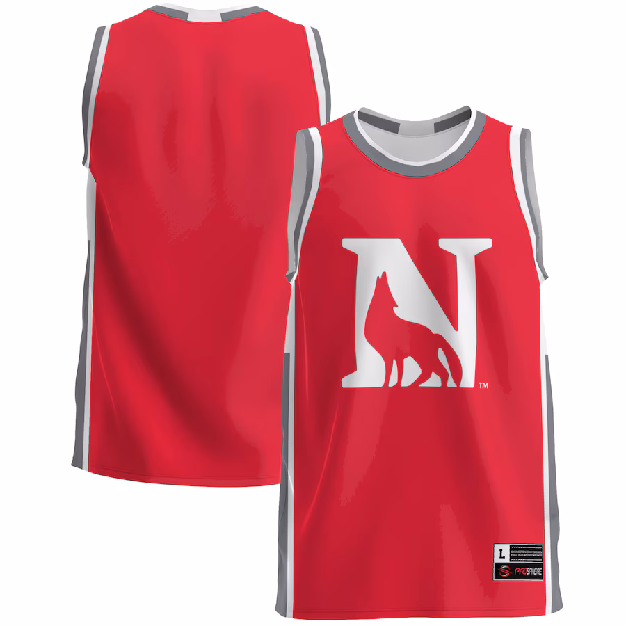 Men's GameDay Greats  Scarlet Newberry College Wolves  Lightweight Basketball Jersey