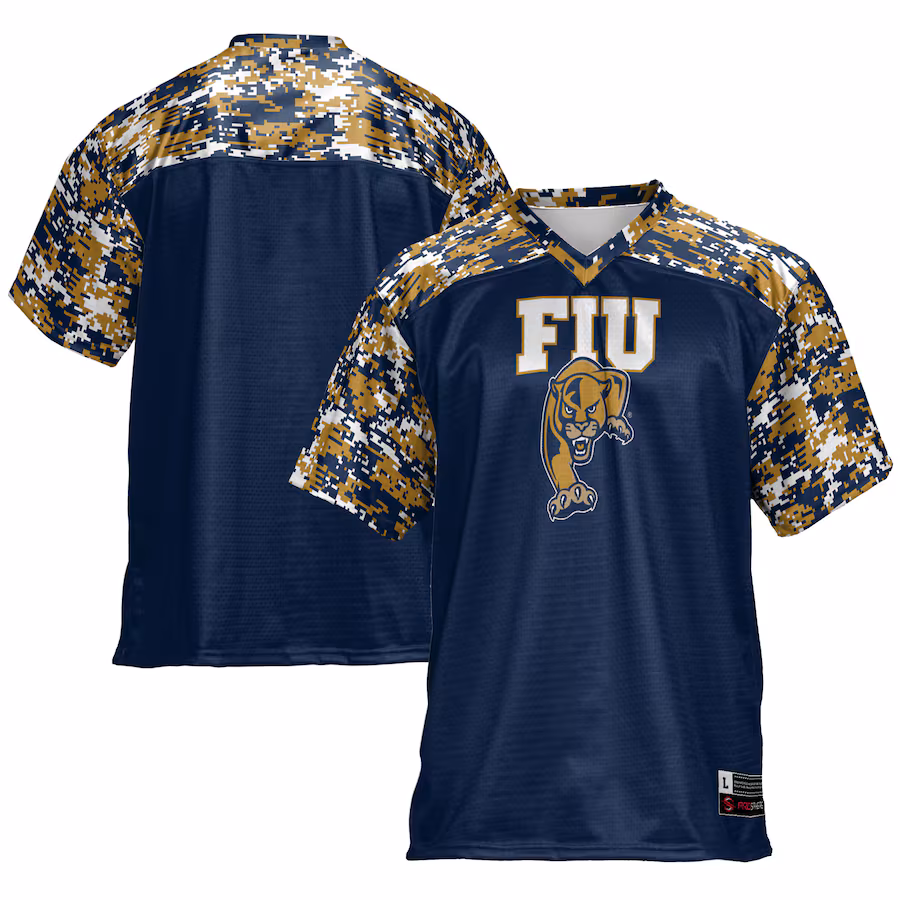 Men's GameDay Greats Blue FIU Panthers Football Jersey