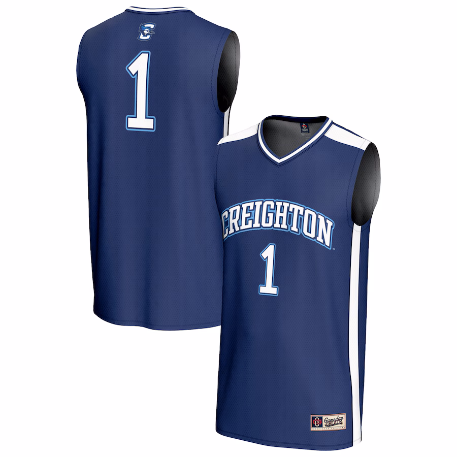 Unisex GameDay Greats #1 Blue Creighton Bluejays Lightweight Basketball Fashion Jersey