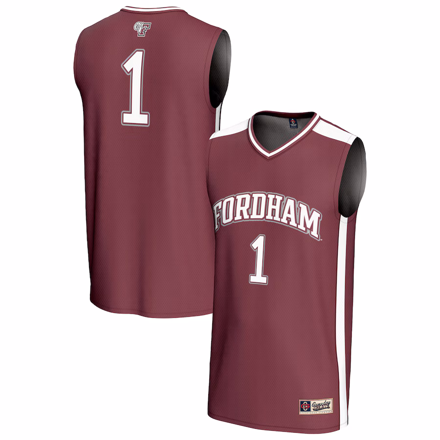 Unisex GameDay Greats #1 Maroon Fordham Rams Lightweight Basketball Fashion Jersey
