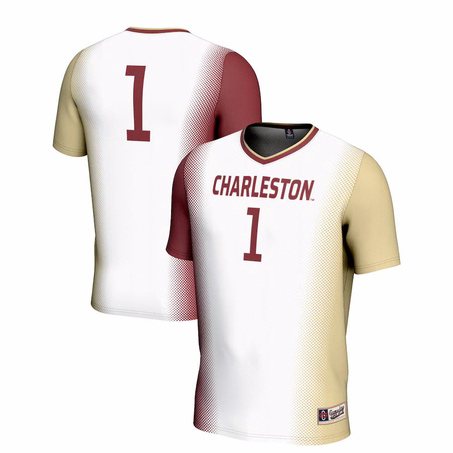 Unisex GameDay Greats #1 White Charleston Cougars Lightweight Soccer Jersey