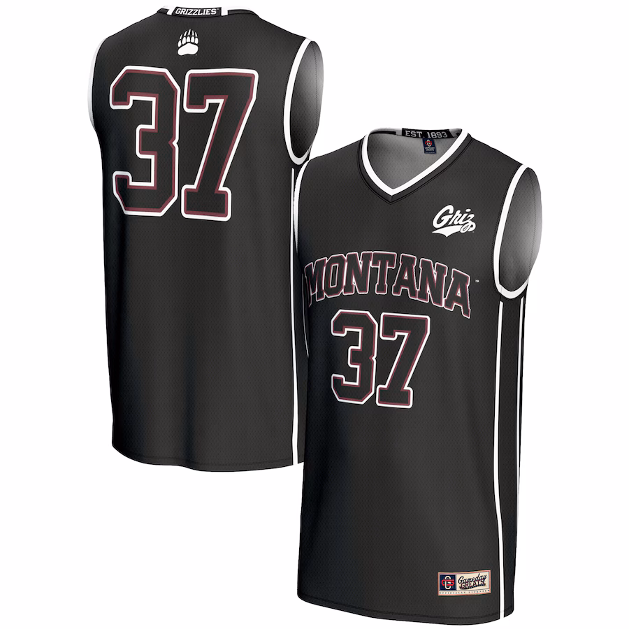 Unisex GameDay Greats #37 Black Montana Grizzlies Lightweight Basketball Jersey
