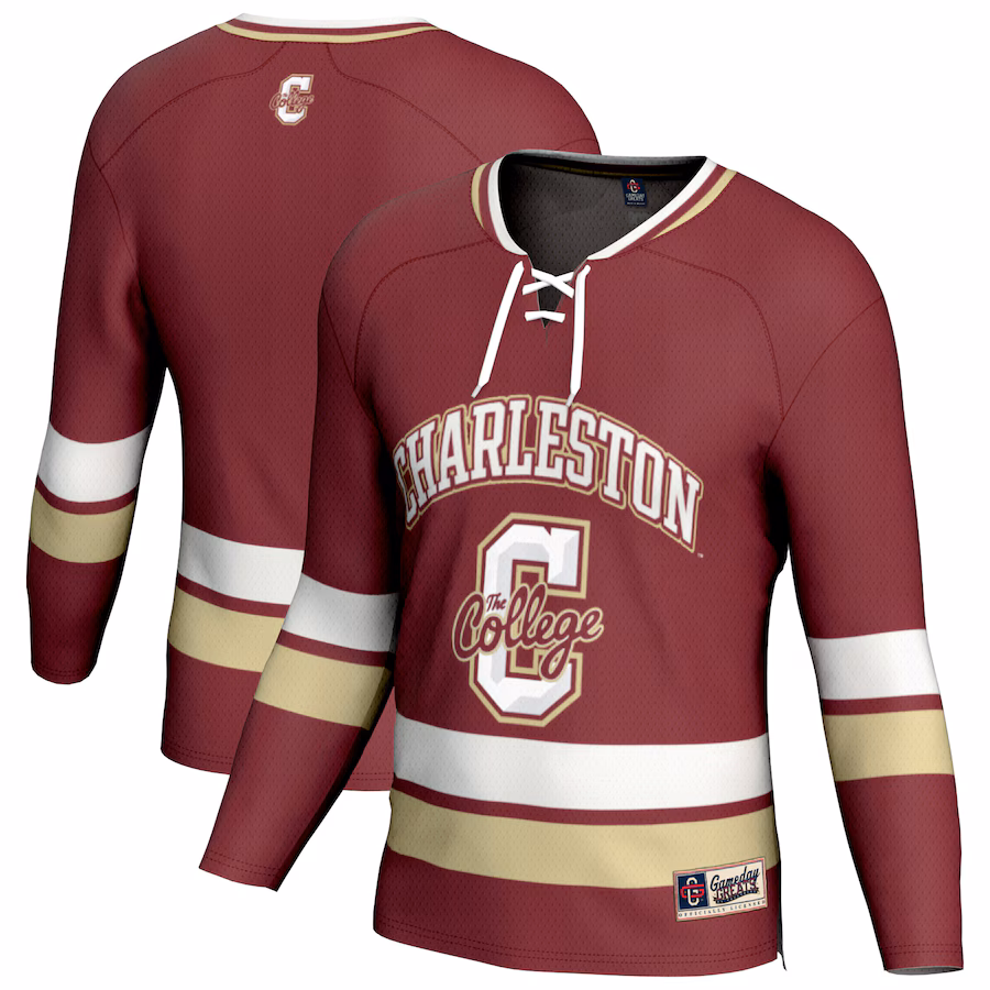 Unisex GameDay Greats Maroon Charleston Cougars Spirit Hockey Jersey