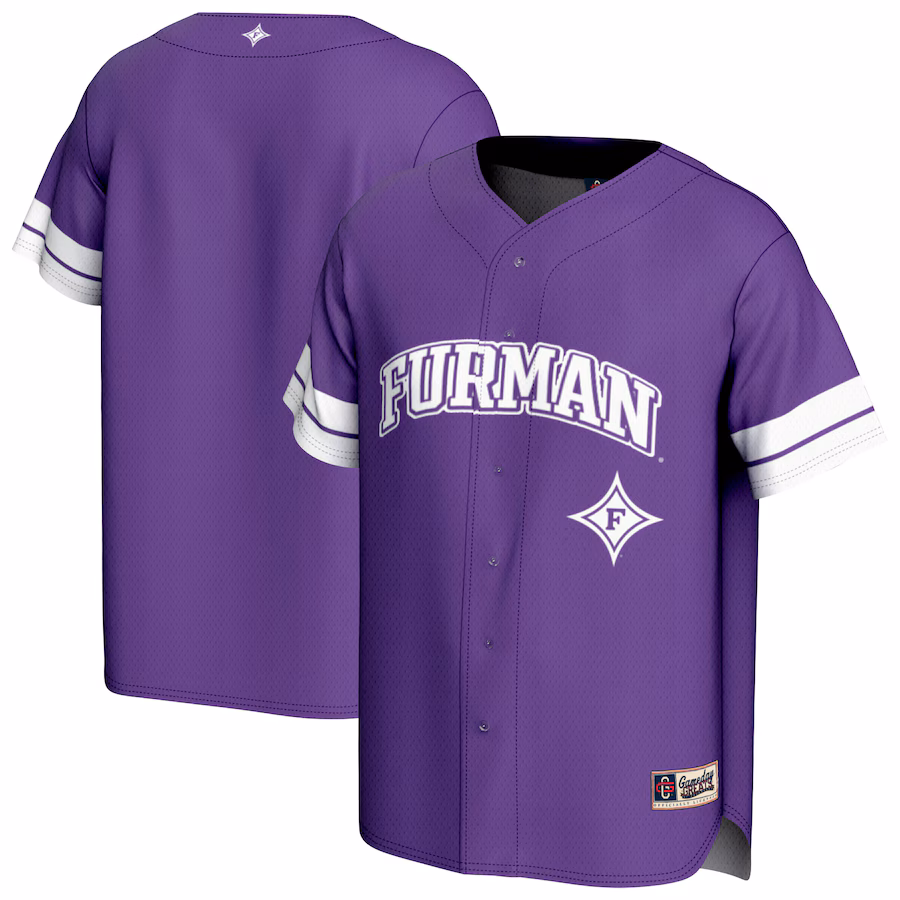 Unisex GameDay Greats Purple Furman Paladins Spirit Baseball Jersey