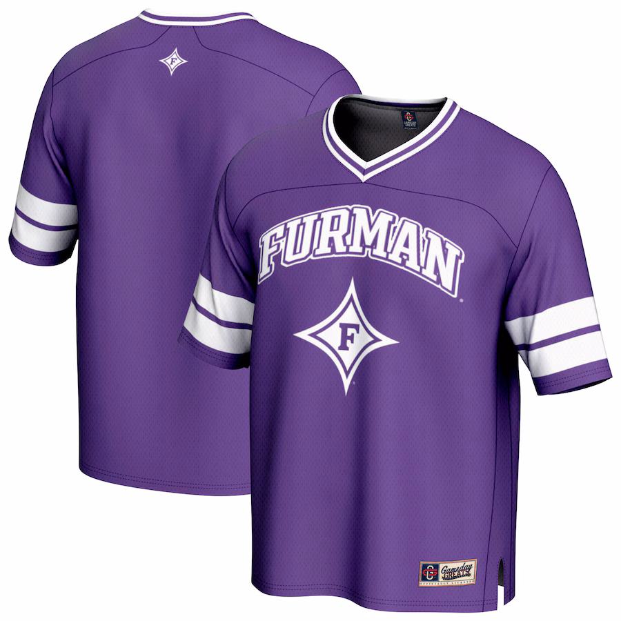 Unisex GameDay Greats Purple Furman Paladins Spirit Football Jersey