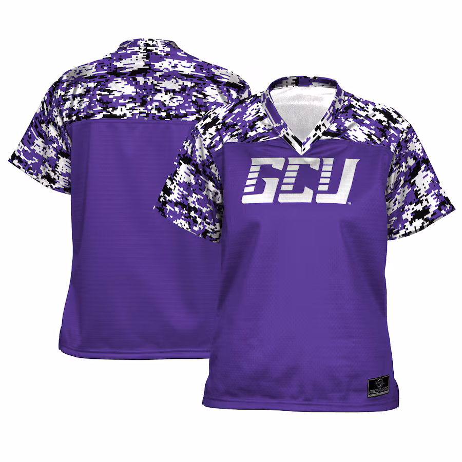 Women's ProSphere  Purple Grand Canyon Antelopes  Camo Football Jersey