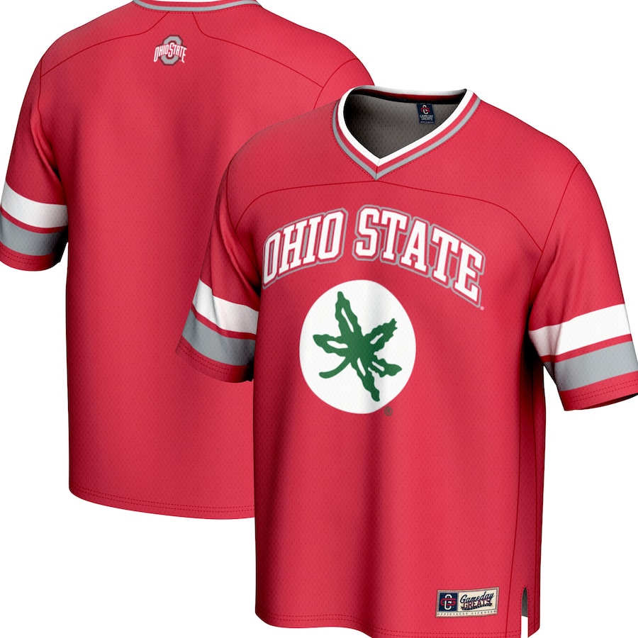 Youth  GameDay Greats Scarlet Ohio State Buckeyes Spirit Football Jersey