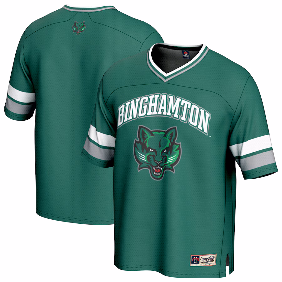 Youth GameDay Greats  Green Binghamton Bearcats Spirit Football Jersey
