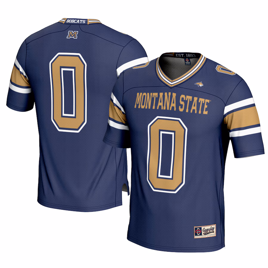 Youth GameDay Greats #1 Navy Montana State Bobcats Football Jersey