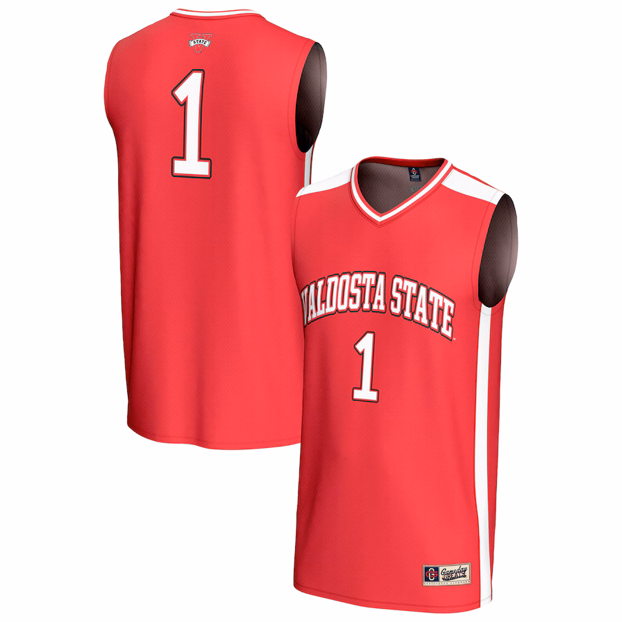 Youth GameDay Greats #1 Red Valdosta State Blazers Lightweight Basketball Fashion Jersey