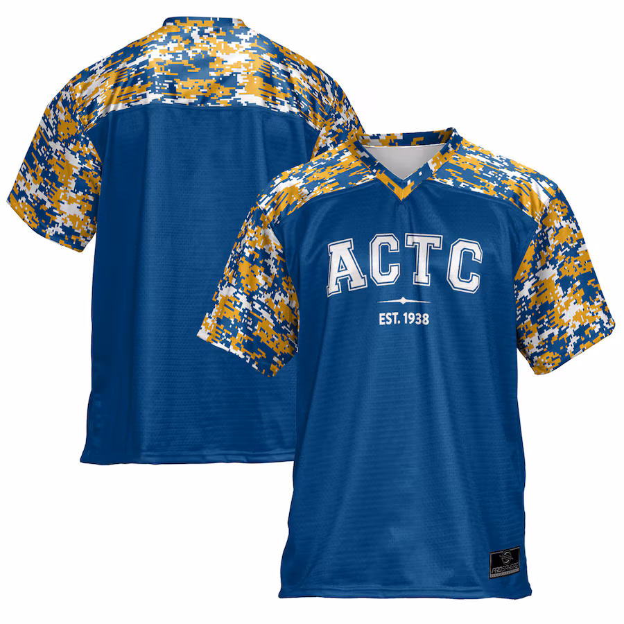 Youth ProSphere  Blue Ashland Community and Technical College Camo Football Jersey