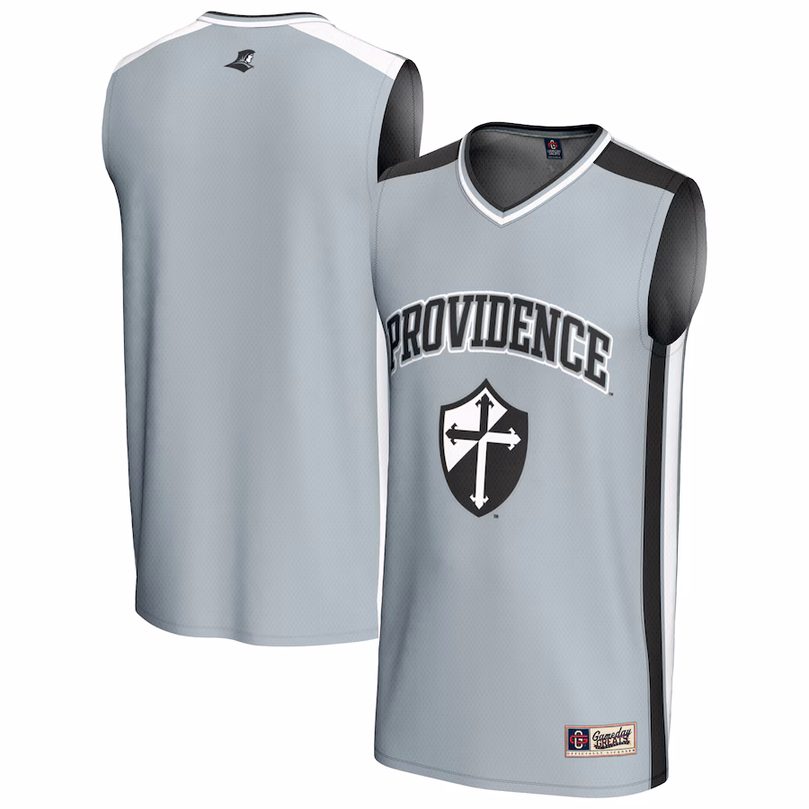 Youth GameDay Greats  Silver Providence Friars Basketball Jersey