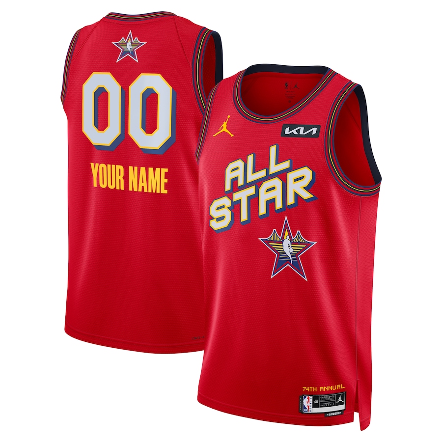 Unisex Jordan Brand Red 2025 NBA All-Star Game Swingman Pick-A-Player Jersey