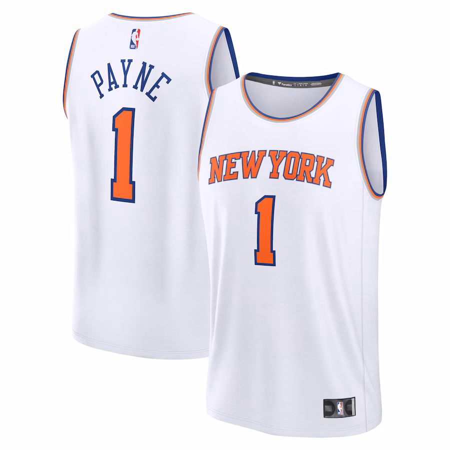 Men's New York Knicks Cameron Payne Fanatics White Fast Break Replica Player Jersey - Association Edition