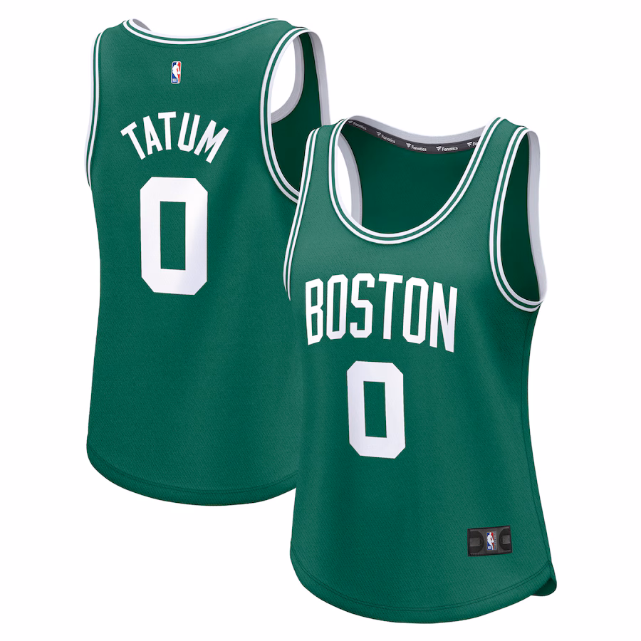 Women's Boston Celtics Jayson Tatum Fanatics Kelly Green Fast Break Player Jersey - Icon Edition