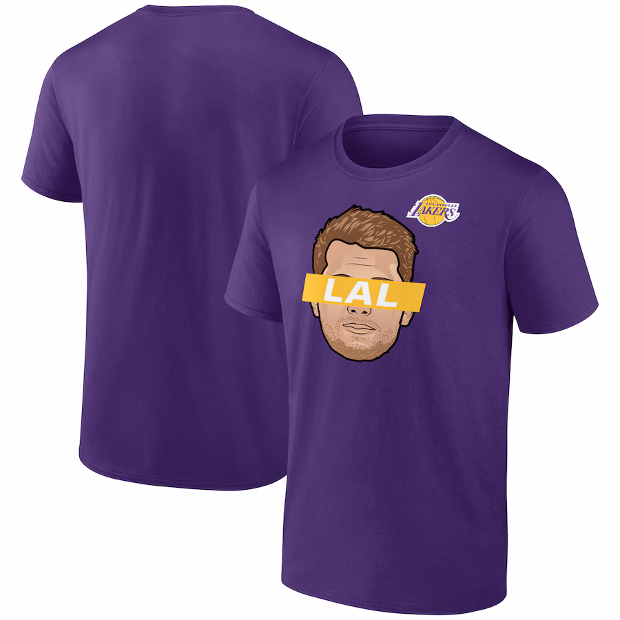 Men's Los Angeles Lakers Luka Dončić Purple Know The Game T-Shirt