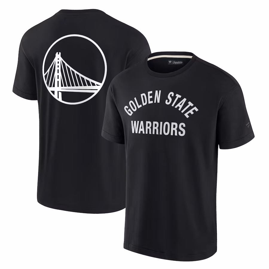 Unisex Golden State Warriors Fanatics Black Elements Super Soft Short Sleeve T-Shirt