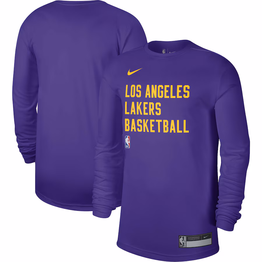 Unisex Los Angeles Lakers Nike Purple 2023/24 Legend On-Court Practice Long Sleeve T-Shirt