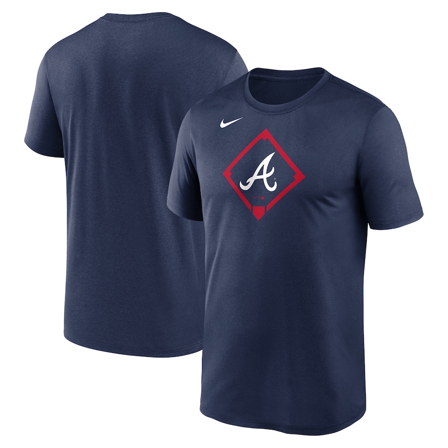 Men's Atlanta Braves Nike Navy Icon Legend Performance T-Shirt