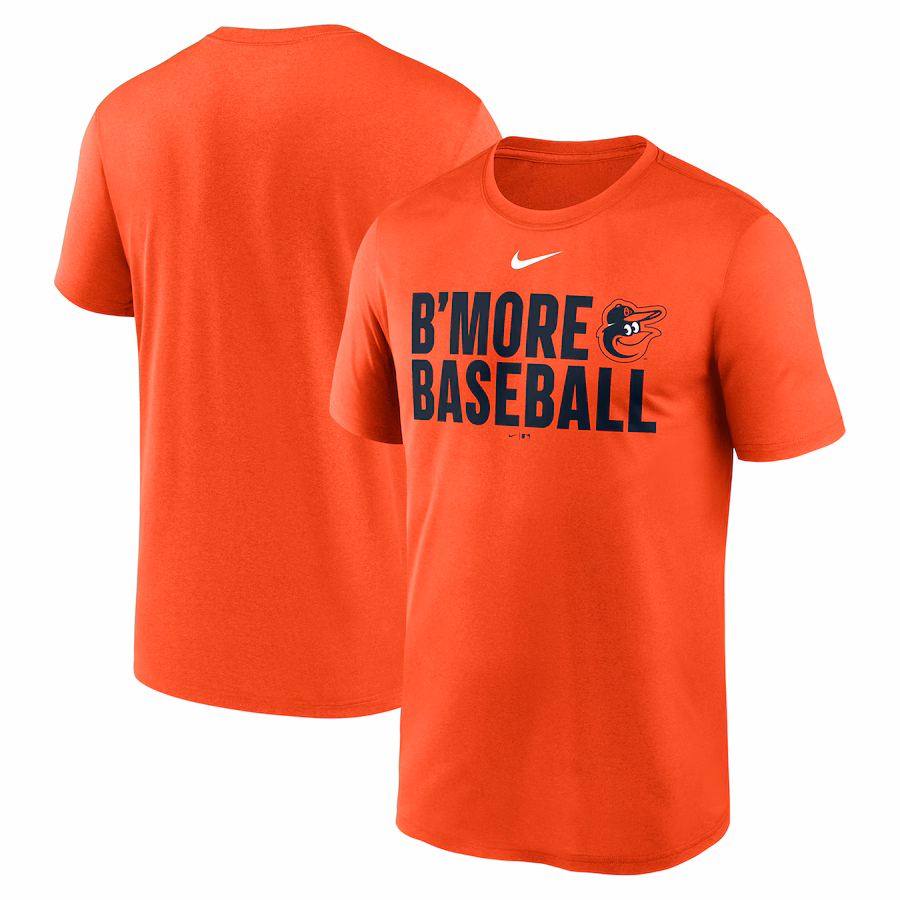 Men's Baltimore Orioles Nike Orange Local Legend Performance T-Shirt