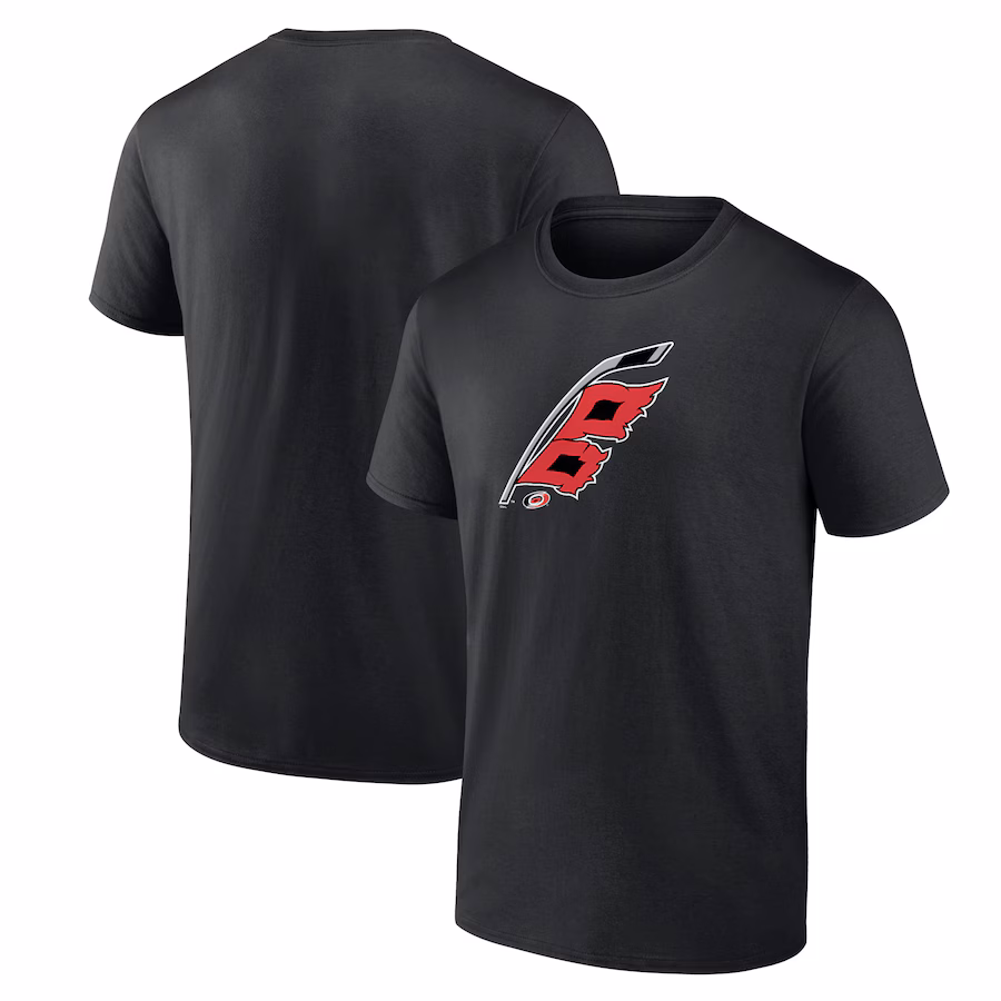 Men's Carolina Hurricanes Black Alternate Logo T-Shirt
