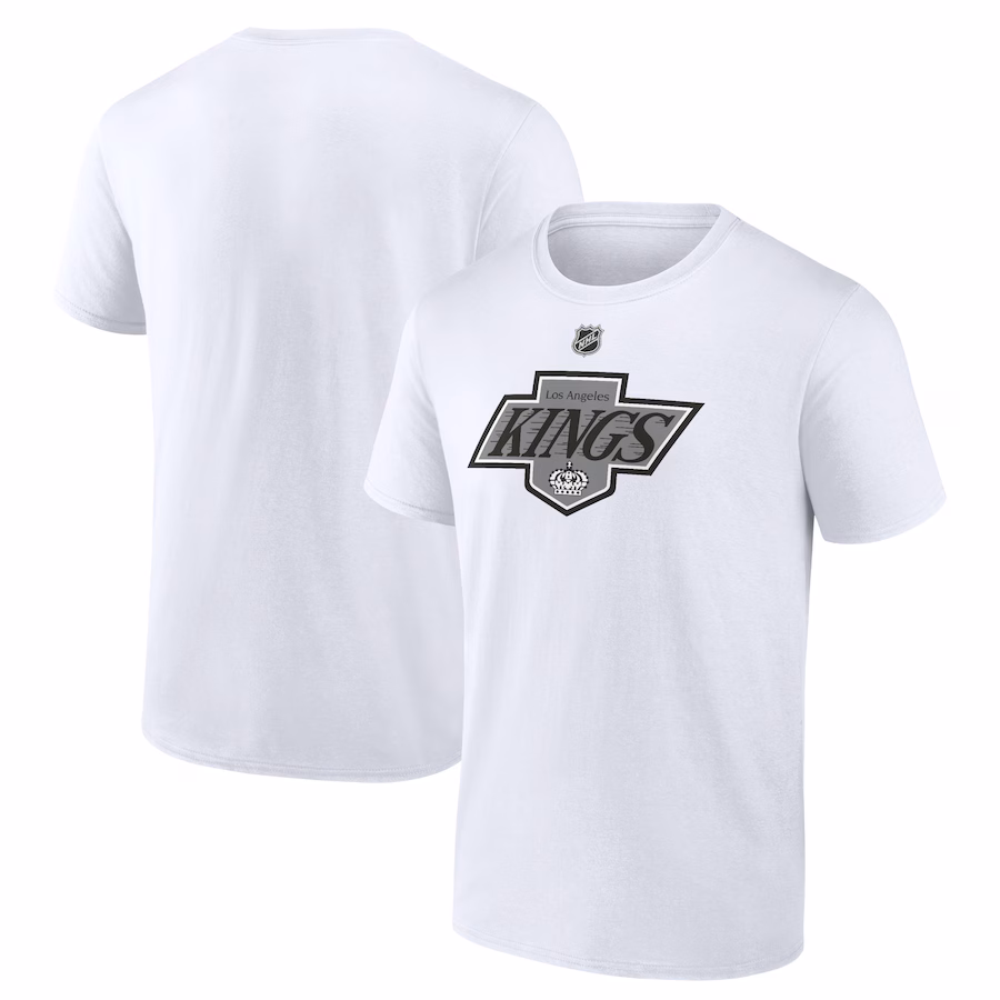 Men's Los Angeles Kings White Alternate Logo T-Shirt