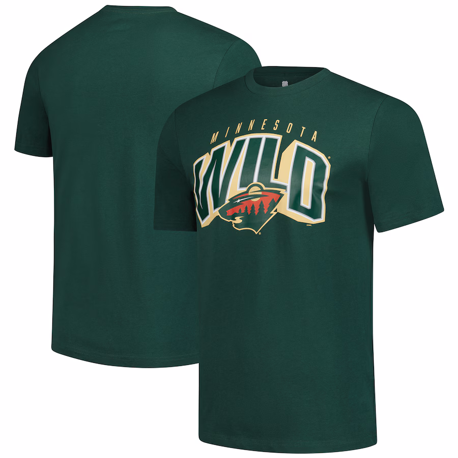 Men's Minnesota Wild Fanatics Green T-Shirt
