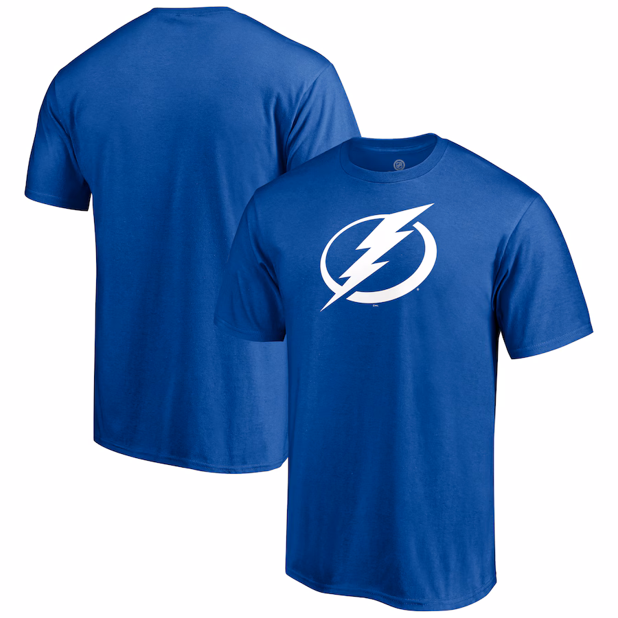 Men's Tampa Bay Lightning Royal Logo T-Shirt