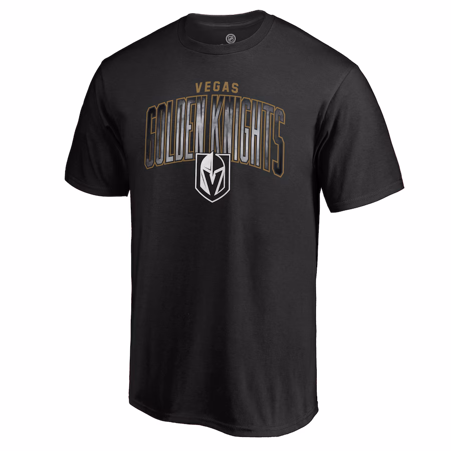 Men's Vegas Golden Knights Black Arch Smoke T-Shirt