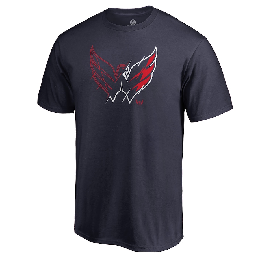 Men's Washington Capitals Navy X-Ray T-Shirt