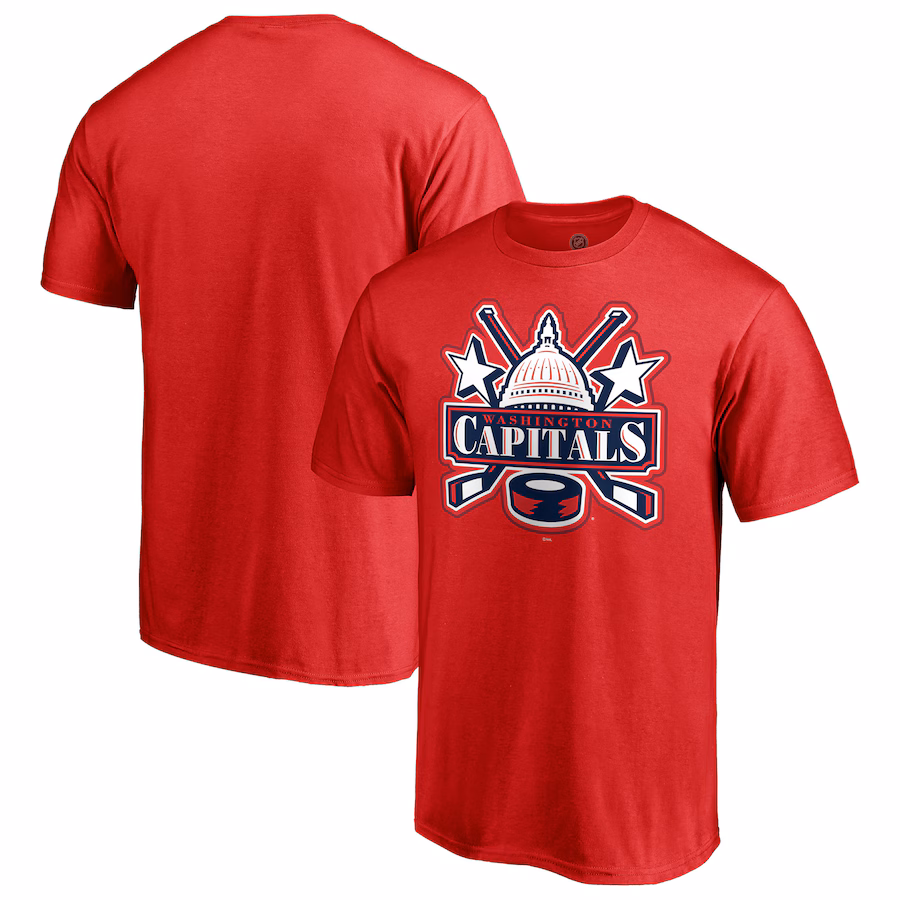 Men's Washington Capitals Red Special Edition Secondary Logo T-Shirt