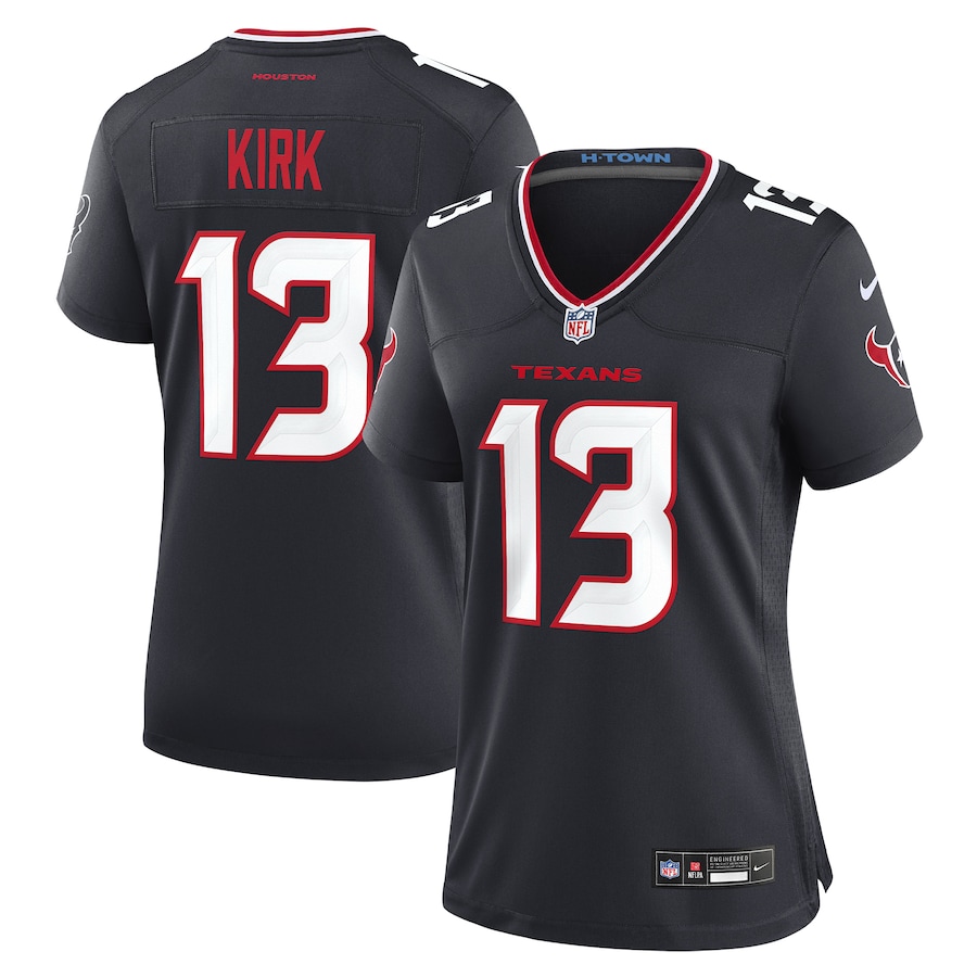Women's Houston Texans Christian Kirk Nike Navy Team Game Jersey