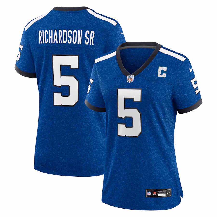 Women's Indianapolis Colts Anthony Richardson Sr. Nike Royal Alternate Indiana Nights Game Jersey