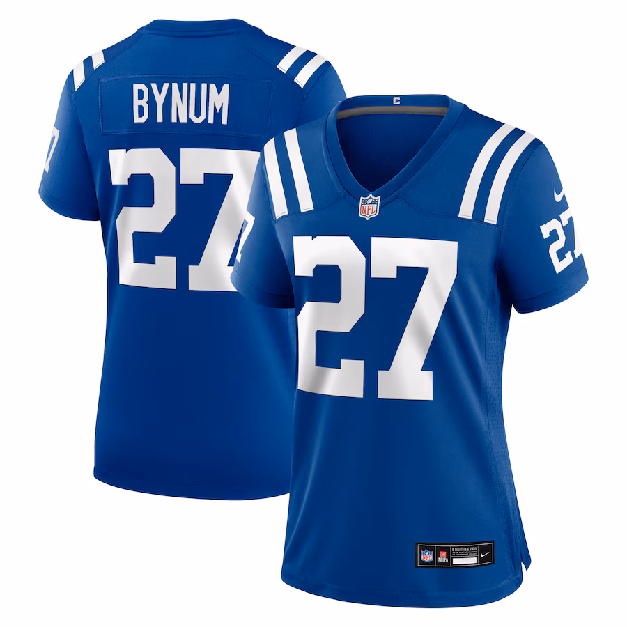 Women's Indianapolis Colts Camryn Bynum Nike Royal Team Game Jersey