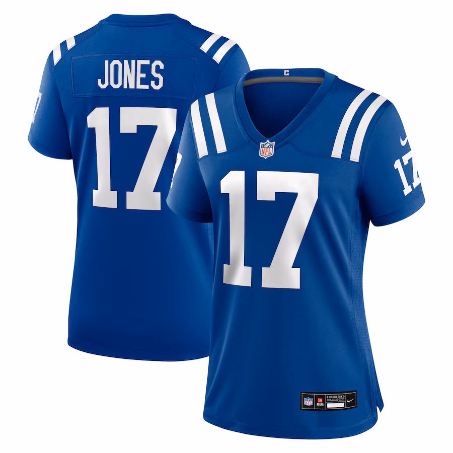 Women's Indianapolis Colts Daniel Jones Nike Royal Team Game Jersey