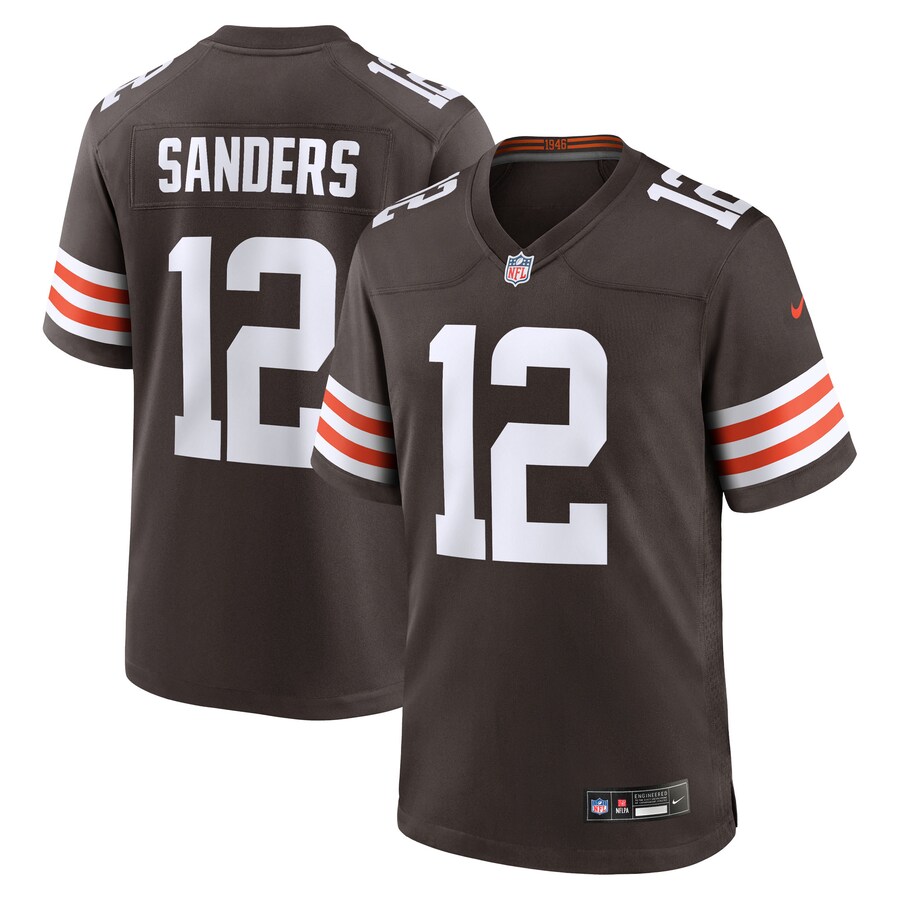 Youth Cleveland Browns Shedeur Sanders Nike Brown Game Jersey