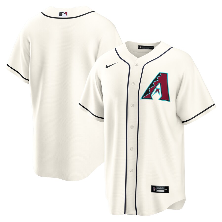 Men's Arizona Diamondbacks Nike Cream Home Replica 2.0 Jersey
