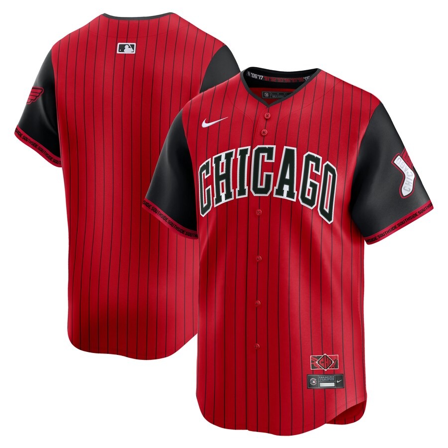 Men's Chicago White Sox Nike Red/Black 2025 City Connect Limited Jersey