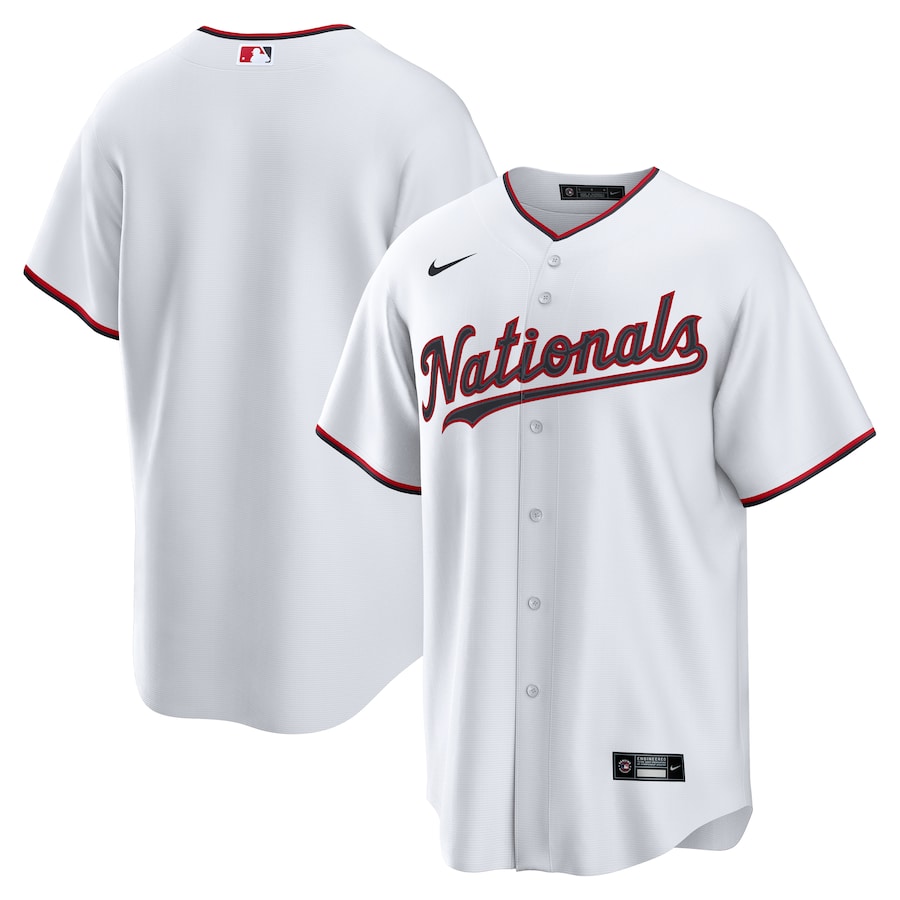 Men's Washington Nationals Nike White Home Replica 2.0 Jersey
