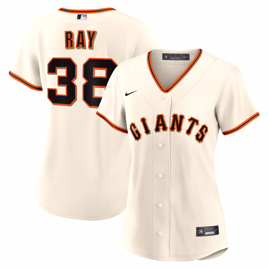 Women's San Francisco Giants Robbie Ray Nike White Home Replica Jersey