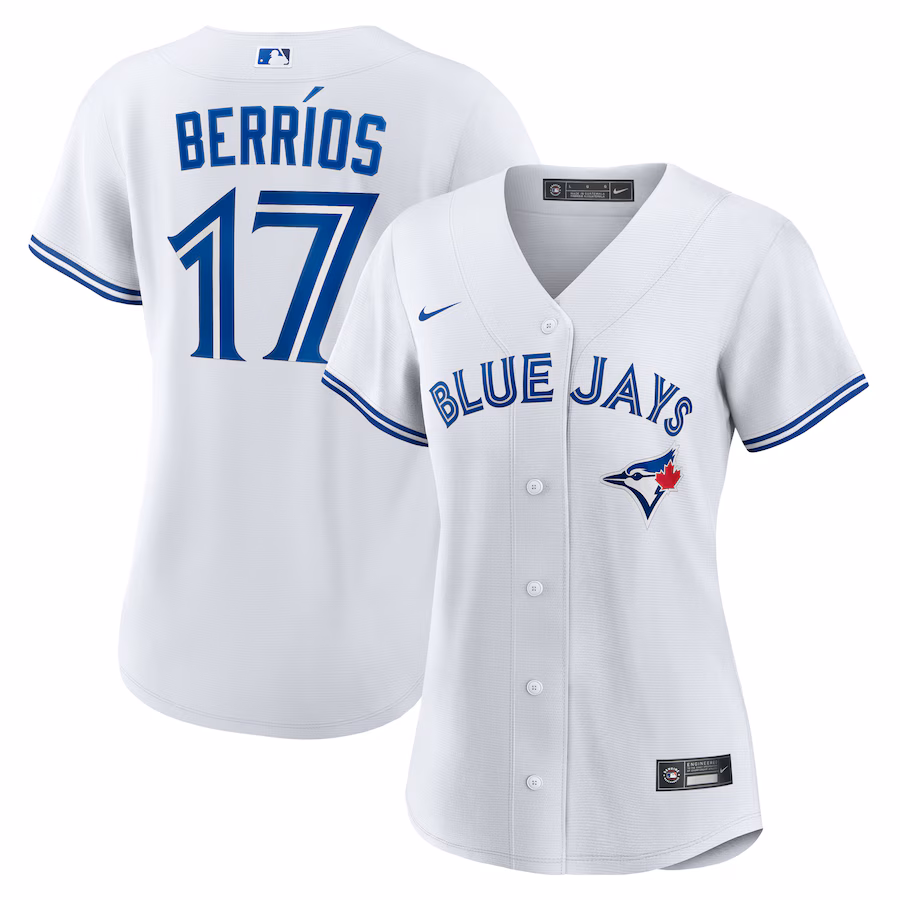 Women's Toronto Blue Jays José Berríos Nike White Home Replica Jersey