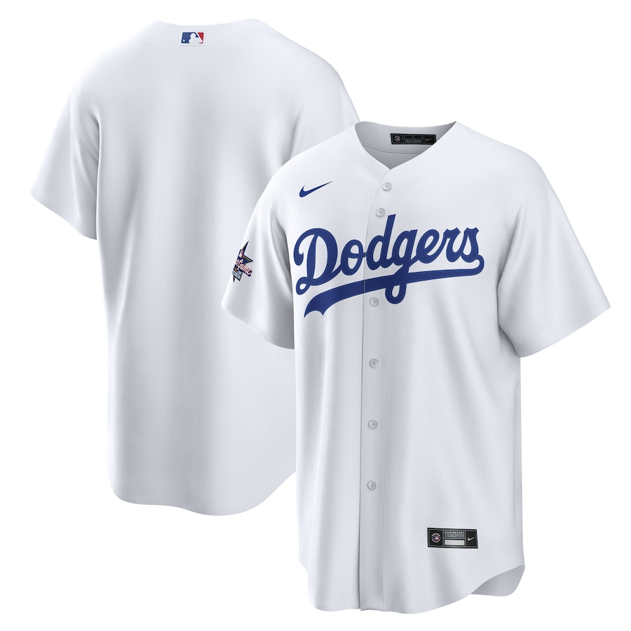 Men's Los Angeles Dodgers Nike White 2025 MLB All-Star Game Home Replica Jersey