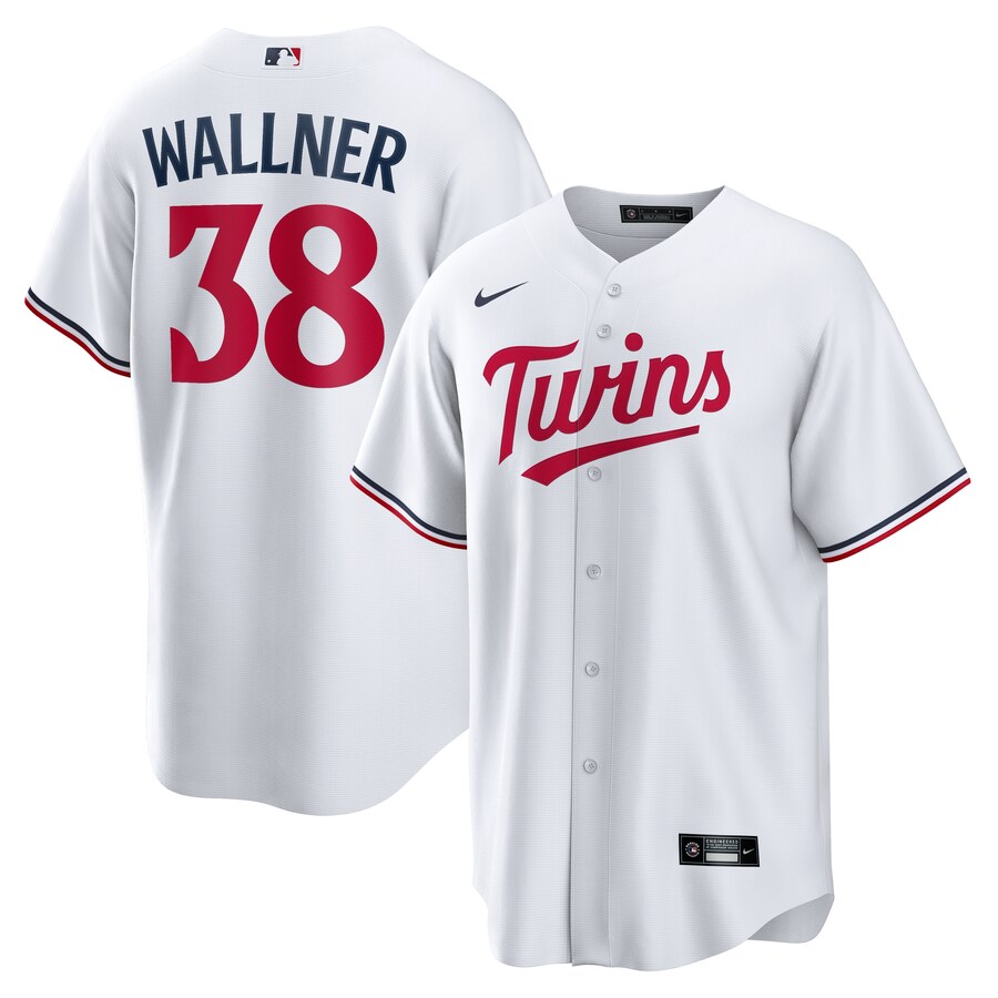 Men's Minnesota Twins Matt Wallner Nike White Home Replica Jersey