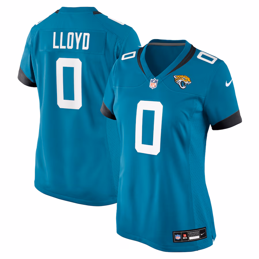 Women's Jacksonville Jaguars Devin Lloyd Nike Teal Team Game Jersey
