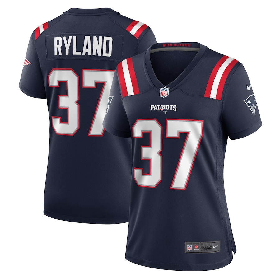 Women's New England Patriots Chad Ryland Nike Navy Game Jersey