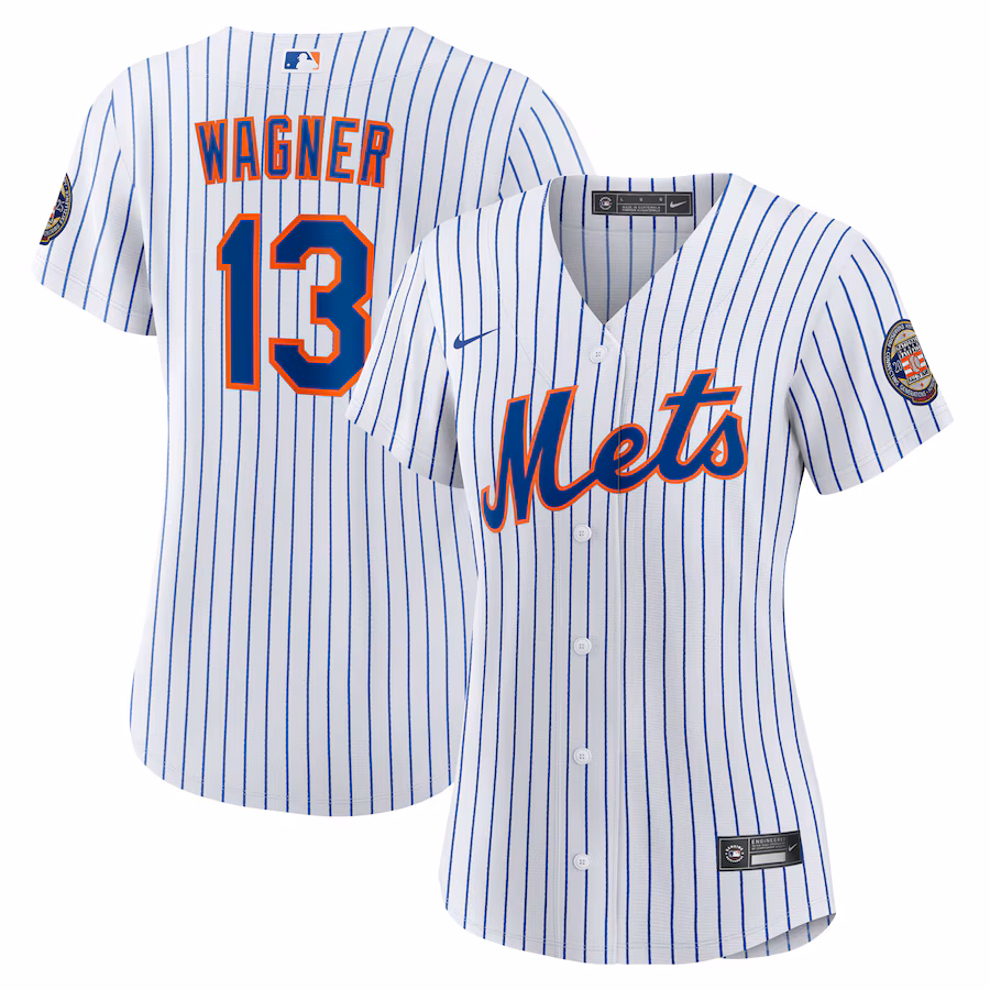 Women's New York Mets Billy Wagner Nike White 2025 Baseball Hall of Fame Replica Jersey