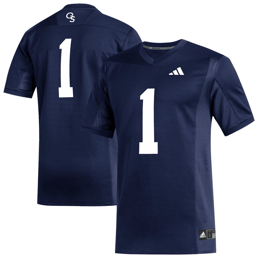 Men's adidas #1 Navy Georgia Southern Eagles Replica Football Jersey