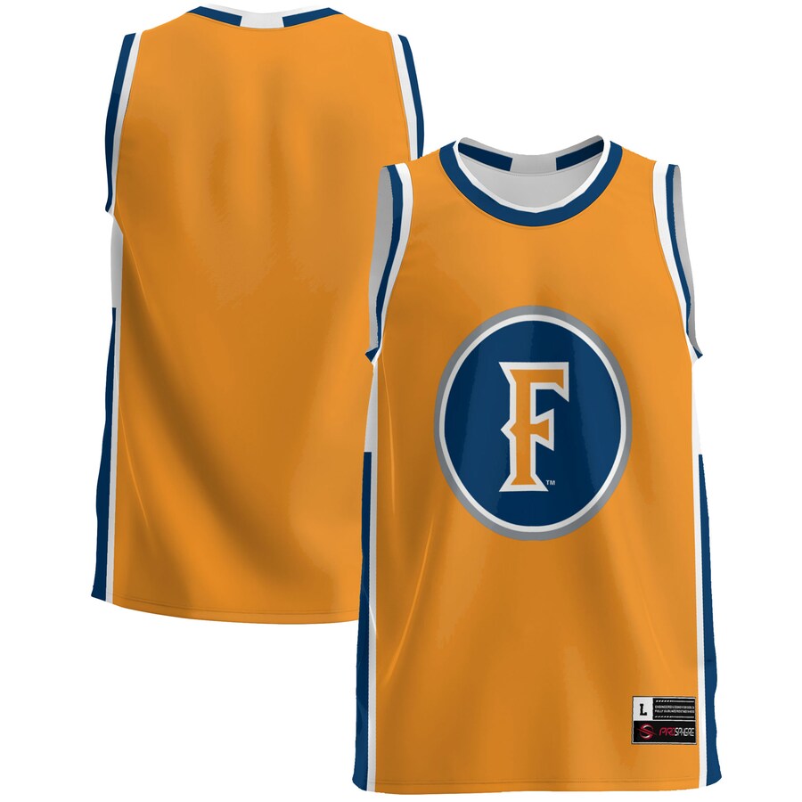 Men's GameDay Greats  Navy Cal State Fullerton Titans  Lightweight Basketball Jersey